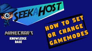 If you've played minecraft, then it's easy to see how much fun it can be. How To Set Or Change Gamemode On Your Minecraft Server Preguntas Frecuentes Faq Seekahost Ltd