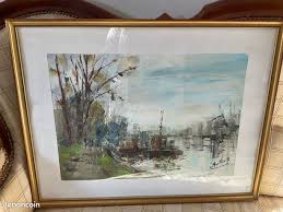 Tableau Robert Morfin, peintre Viennois