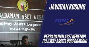 Permohonan jawatan kosong perbadanan aset keretapi (rac). Perbadanan Aset Keretapi Railway Assets Corporation 14 November 2018 Jawatan Kosong 2021