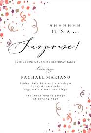 Yellow friends with drinks surprise party invitation. Surprise Birthday Invitation Templates Free Greetings Island