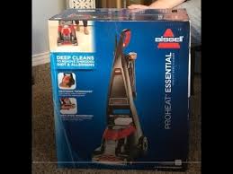 Bissell Proheat Essential Carpet Cleaner Instructions Bissel Pro Heat Essential Review Youtube