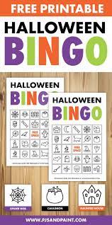 Bingo is such a fun activity, and these templates are perfect to print out. Halloween Bingo Free Printable Halloween Bingo Cards