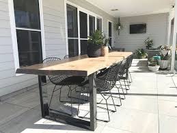 30 white modern outdoor furniture ideas for your yard diy outdoor table best outdoor furniture live edge table