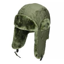 An ushanka russian winter hat will keep you cozy and comfortable all winter long while keeping you fashionable. Mil Tec Warm Winter Ma1 Faux Fur Pilot Aviator Hat Russian Ushanka Olive Od Ebay