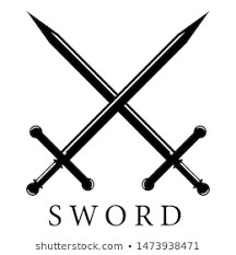 Vector Sword Logo Template Design Sword Logo Stock Images Free Modern Logo