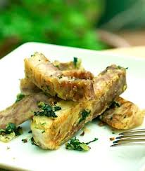 Meanwhile, mix together tamari, garlic powder, and smoked paprika for the marinade in a shallow bowl. 5 Delicious And Healthy Taro Recipes Shape
