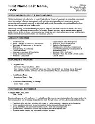 social worker resume template premium