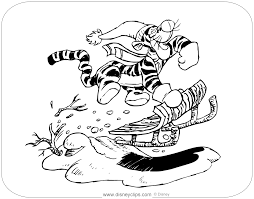 Your child can use one of these images for 'show and tell' once school open after the holidays. Tigger Coloring Pages Disneyclips Com
