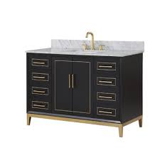 48 montara teak vessel sink vanity with makeup area gray wash. Luxury Bathroom Vanities Perigold