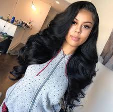 Loose wave side part beautiful achieve this look, live the moment in style with comb. Body Wave Weave Sew In Black Hair Waves Loose Waves Hair Weave Hairstyles
