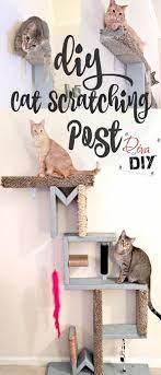 Cat Scratching Post Make Your Own Meow Diy Cat Scratching Post Cat Scratching Post Diy Cat Scratcher