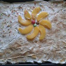 Fantaschnitten Mit Pfirsichschmand Rezept Erdbeer Rhabarber Fantaschnitten Rezepte
