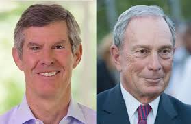 Fred Hubbell caucused for Mike Bloomberg