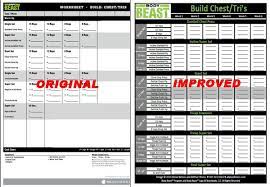 It's specifically designed to help you maximize fat burn and pack on muscle in just 20 minutes. Body Beast Worksheets New And Improved Body Beast Workout Sheets To Track Your Progress Aren T Body Beast Workout Sheets Body Beast Workout Workout Sheets