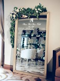 Sophisticated Table Assignment Display In 2020 Wedding Table Seating Chart Seating Chart Wedding Wedding Seating Signs