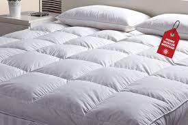 5 Or 10cm Hotel Collection Deep Filled Mattress Topper Thick Mattress Topper Mattress Mattress Topper