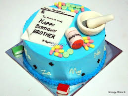 Birthday Cake For Brother And Sister Pharmacy Themed Cake Themed Cakes Happy Birthday Papa Cake Pharmacy Cake
