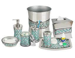 We did not find results for: Nu Steel Sea Foam Mosaic Glass Steel 8 Piece Bathroom Accessory Set Reviews Wayfair