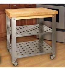 A kitchen island table can serve dual purposes. Stainless Steel Kitchen Island Cart In Kitchen Island Carts