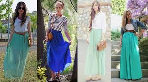 La falda larga y plisada es también tendencia, de modo que debes sabe cómo combinarla. Como Combinar Una Falda Larga El Armario De Sofia