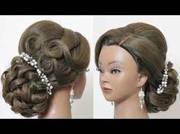 Bridal Hairstyle For Long Hair Tutorial Wedding Updo Youtube Long Hair Tutorial Hair Tutorial Hair Styles