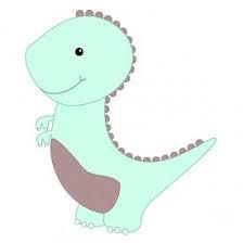 Free Free 125 Baby Dinosaur Svg Cute T Rex Silhouette SVG PNG EPS DXF File