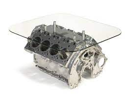 V8 engine block coffee table chrome silver manca. A Rolls Royce 6 75 V8 Engine Cylinder Block Coffee Table Engine Coffee Table Coffee Table Design Coffee Table