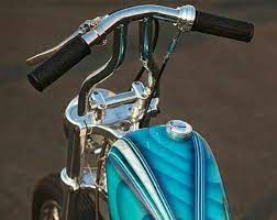 very narrow custom handlebars harley handlebars bobber bikes handlebar