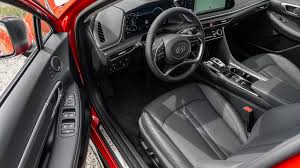 Like all models, it gets fancy led daytime running lights that extend over the. 2020 Hyundai Sonata Hybrid Interior Review Tranquil And Tech Happy