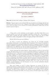 Il ne songe pas à autre chose. Sur Les Pas De Salvador Dali Academie Des Sciences Et