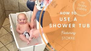 We love this foldable baby bath, which is suitable from birth to four years of age. Newborn Bath Stokke Flexi Bath How To Youtube