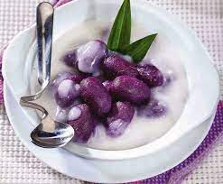 Qudapan Resep Membuat Kolak Biji Salak Ubi Ungu Nan Cantik Menggugah Selera Makanan Kreatif Makanan Makanan Ringan Manis