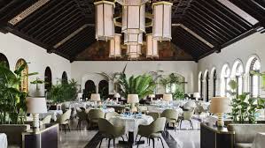 Fine dining restaurants need to choose upgraded tables and chairs, to provide an elegant and more refined environment. Fine Dining Miami Beach Area Restaurants Bars The Surf Club