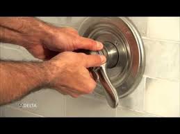 How To Adjust The Rotational Limit Stop On Your Delta Shower Shower Valve Shower Faucet Handles Shower Faucet Repair