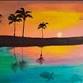 Painting Only - Caribbean Turtle Sunset! event in Kissimmee, FL