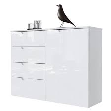 Antik anrichte vintage kommode sideboard weiss kuechenschrank. Newroom Kommode Milano Weiss Hochlglanz Sideboard Vintage Industrial Highboard Anrichte Wohnzimmer Online Kaufen Otto