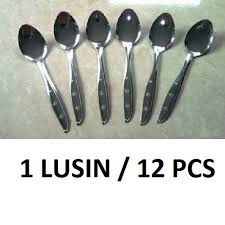 Informasi harga sendok makan 1 lusin di atas diperoleh dari berbagai sumber. Jual Na Sendok Makan Stainless Steel 12 Pcs 1 Lusin Jakarta Barat Algrosir Tokopedia