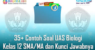 Maybe you would like to learn more about one of these? Lengkap 35 Contoh Soal Uas Biologi Kelas 12 Sma Ma Dan Kunci Jawabnya Terbaru Bospedia
