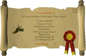 Buy some cheap osrs gold from playerauctions, to make sure you can afford all of these great rewards when the time comes! Dragon Slayer I Osrs Wiki
