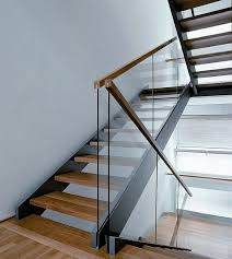 Find a stunning selection of many examples of our work. Image Detail For Glass Usage Modern Stair Railing Home Office Interior Design Ideas Interior2paneldoo Stairs Design Modern Railing Design Stairs Design