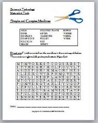 Pin By Marcia Murphy On Simple Machines Simple Machines Teaching Elementary Word Search Puzzles