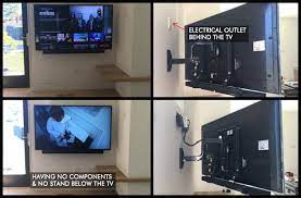 (4) located more than 1.7m (5 1/2 ft) above the floor. Electrical Outlet For Your Wall Mounted Tv