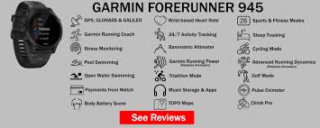 garmin forerunner 645 vs forerunner 945 product comparison