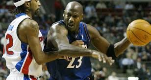 At a reporter's request, caruso scrolls through a few more images, all digitally altered reflecting surrealistic scenes, at least two of which are him dunking over jordan, who stopped playing when caruso was in elementary school. Rip Hamilton Said Michael Jordan Once Traded A Wizards Player For Trash Talking