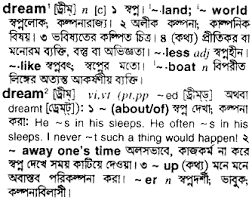 Check spelling or type a new query. Dream Bengali Meaning Dream Meaning In Bengali At English Bangla Com Dream à¦¶à¦¬ à¦¦ à¦° à¦¬ à¦² à¦…à¦° à¦¥