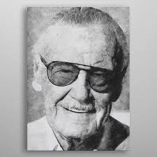 Stan Lee Sale Artwork Portrait Drawing Stan Lee