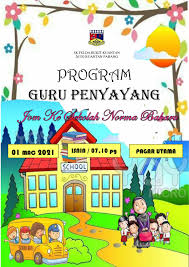Terima kasih ydp pibg atas design yg cantik ini. Program Guru Penyayang 2021 By Zaiey Issuu