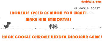 Press space to start the game online and jump your dino, use down arrow (↓) to duck. Updated How To Hack The Hidden Google Chrome Dinosaur Game