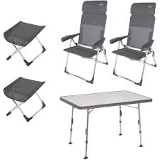Frankana einsatz für dauercampingschrank 35 x h 77,5 x t 35 cm. Crespo Valencia Stuhl Und Tischset Mit Fussauflage Campingmobel Gartenmobel Ungepolstert Anthrazit Cleverdeals De