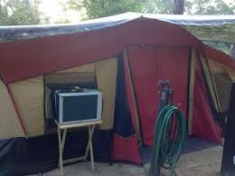 Ozark Trail 10 Person 3 Room Vacation Tent With Shade Awning Walmart Com Camping Decor Tent Fort Wilderness